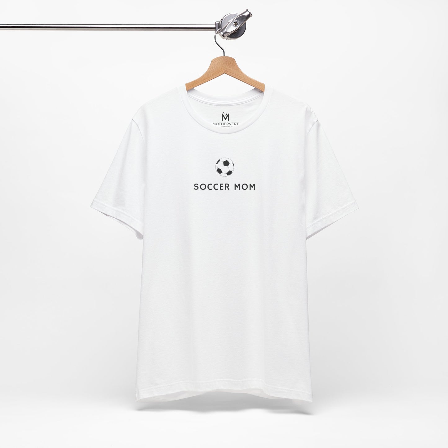 Personalized able Minimal Soccer Mom Tee